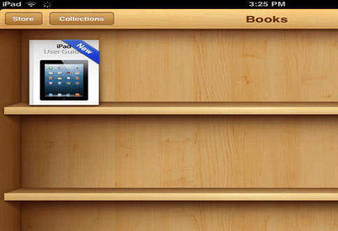 iPad User Guide Downloaded to Books App